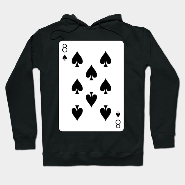 8 of Spades Hoodie by Ziggy's